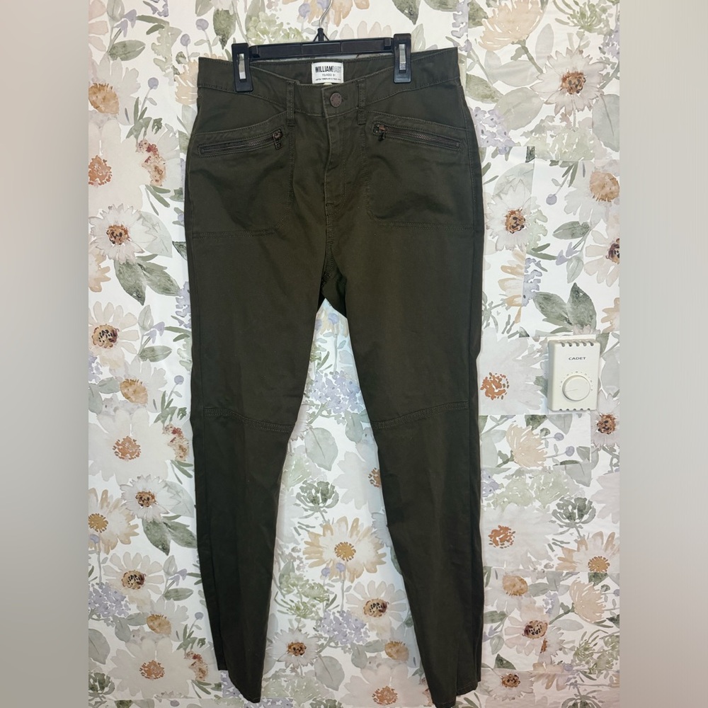 William Rast green skinny jeans 🛍